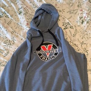 Vuarnet Blue Sweatshirt Hoodie